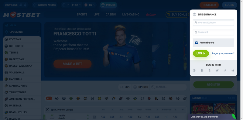 Avaliação, cadastro, bônus, aplicativo e jogos do cassino online Mostbet